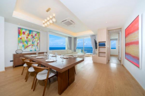 Chic Design & Full Seaview 2BR Karon Condo 16C, near Beach